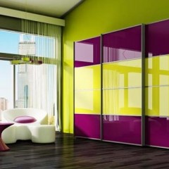 Шкаф-купе цветной Барк