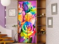 Шкаф-купе цветной Роуз