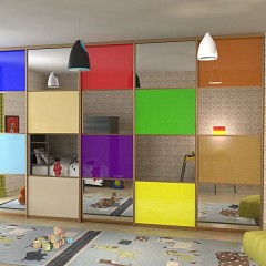 Шкаф-купе цветной Марко