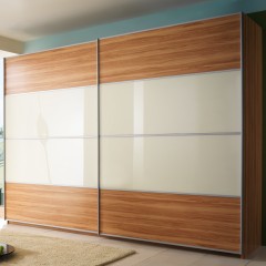 Шкаф-купе светлый орех Лучано