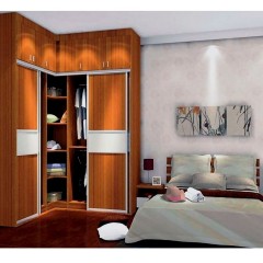 Шкаф-купе светлый орех Марвин