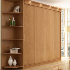 Шкаф-купе светлый орех Пирс