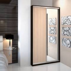 Шкаф-купе венге светлый Вилсон