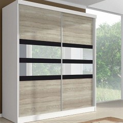 Шкаф-купе венге светлый Кларк