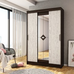 Шкаф-купе венге светлый Хаус