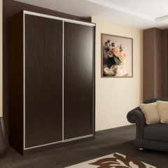 Шкаф-купе в цвете венге темное Алэр
