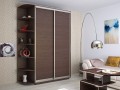 Шкаф-купе в цвете венге темное Джосселин