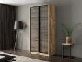 Шкаф-купе в цвете венге темное Аделарт