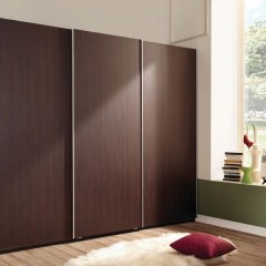 Шкаф-купе в цвете венге темное Базиль