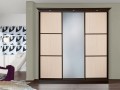 Шкаф-купе венге светлый Фабио