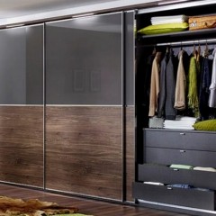 Шкаф-купе темный Лонг