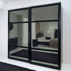 Шкаф-купе темный Тим