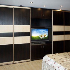 Шкаф-купе во всю стену Фабрио