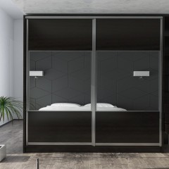 Шкаф-купе темный Энтони