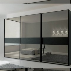 Шкаф-купе темный Тамби