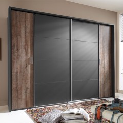 Шкаф-купе темный Амор