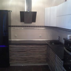 Кухня Акрил Вудди