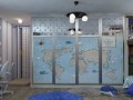 Шкаф-купе для мальчиков Карта