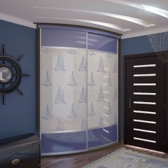 Шкаф-купе для мальчиков Ромен