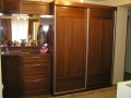 Шкаф-купе темный орех Леджер