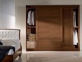 Шкаф-купе темный орех Марсин