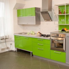 Кухня Акрил Грин-Лайт