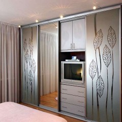 Высокий Шкаф-купе Лепесток