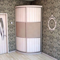 Шкаф-купе маленький Отес бежевый