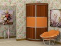 Шкаф-купе маленький Отес орех