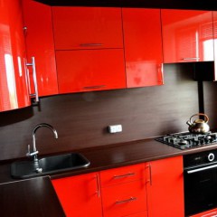 Кухня Акрил Флэйм