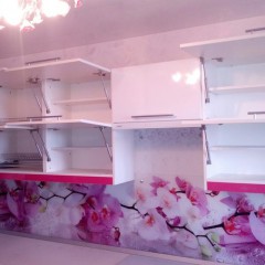 Кухня Акрил Роузи