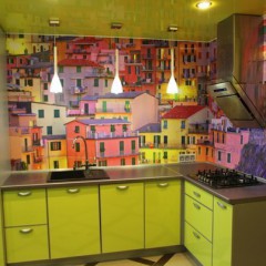 Кухня Акрил лайм