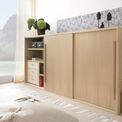 Шкаф-купе низкий Пауль