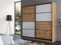 Шкаф-купе 2022 Вернер белый/дерево