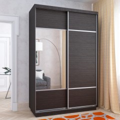 Шкаф-купе цвет дуб венге Клео 2