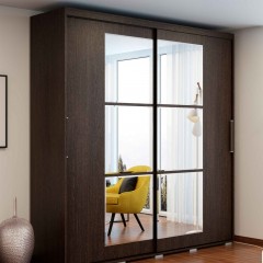 Шкаф-купе цвет дуб венге Катрин