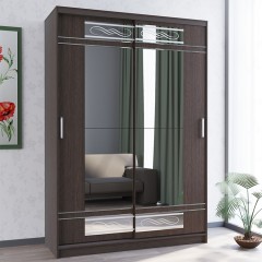 Шкаф-купе цвет дуб венге Узор