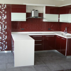 Красная Кухня Флисс