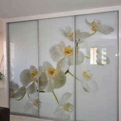 Шкаф-купе белого цвета Роналд