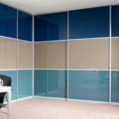 Шкаф-купе Оракал 60 синий