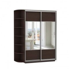 Шкаф-купе «Комби 80 темный»