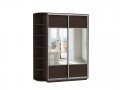 Шкаф-купе «Комби 80 темный»