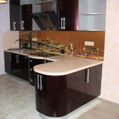 Кухня акриловая Кристалл