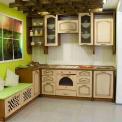 Светлая Кухня Запах дерева