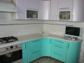 Угловая Кухня Бирюза