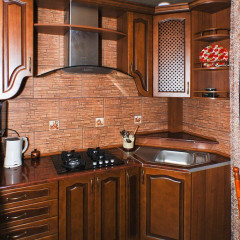 Кухня П-образная Ретрика